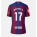 Tanie Strój piłkarski Barcelona Marcos Alonso #17 Koszulka Podstawowej dla damskie 2023-24 Krótkie Rękawy